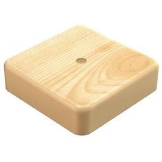 Коробка распределительная TUNDRA, 75х75х55 мм, IP42, открыт. установки, цвет сосна