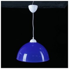 Люстра подвесная "Ланди" E27 15Вт Синий Bayer Lux