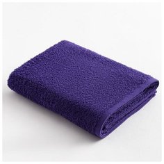 Полотенце махровое Экономь и Я 50х90 см, цв. фиолетовый 340 г/м²