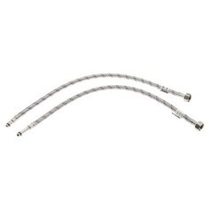 Подводка для смесителя "СТМ",1/2"xM10, 60 см, нерж. сталь, 2 шт. CTM