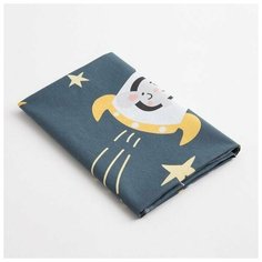 Пеленка Крошка Я Ночные приключения, 70*120 см, бязь, хлопок 100%