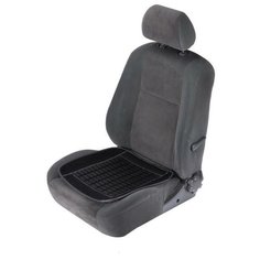 Накидка- массажер на сиденье TORSO, 47×47 см, пластиковые вставки, черный