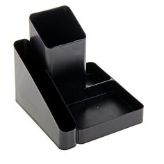 Настольная подставка- органайзер «Имидж», чёрный Стамм