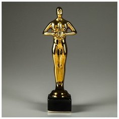 Статуэтка "Оскар", 16 см Керамика ручной работы