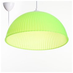Люстра подвесная "Волна" E27 40Вт салатовый 40х40х18(+60)см Bayer Lux