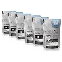 Набор черных чернил EPSON (6 контейнеров по 1 литру) для SC-B6000/7000 C13T773140