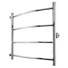 Полотенцесушитель водяной ТЕРА "Лидер", 500х600 мм, боковое подключение, 4 перекладины Tera