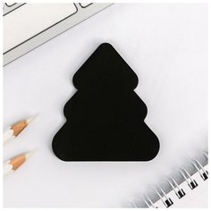 Блок с липким слоем черные листы «Пирамида Art Fox