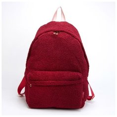 Рюкзак, отдел на молнии, наружный карман, цвет бордовый Centrum