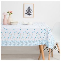 Скатерть прямоугольная 11485 145х220 см, габардин, п/э 100% Сирень