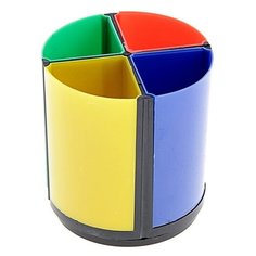 Подставка для пишущих принадлежностей, «Дольки», пластиковая Calligrata