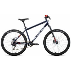 Велосипед Forward Sporting 29 X 2021 рост 21" темно-синий/красный
