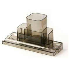 Органайзер настольный "Башня" дымчатый Calligrata