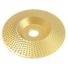 Чашка обдирочная для УШМ TUNDRA, по дереву, полувыпуклая, 98 х 16 мм