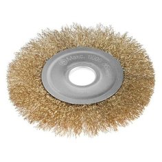 Щетка металлическая для УШМ LOM, плоская, посадка 22 мм, 125 мм