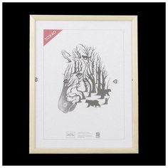 Фоторамка 30х40 см (1300) дерево Зебра