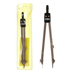 Циркуль металлический Koh- i- noor 6541, 122 мм серебристый, прозрачный футляр, европодвес