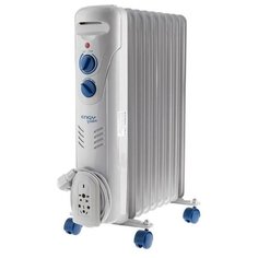 Обогреватель ENGY EN-2309 Fusion, масляный, 2000 Вт, 9 секций, 25 м2, серый