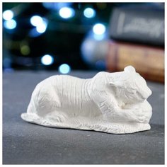 Хорошие сувениры Фигурка под раскраску "Тигр " 5х11см