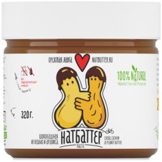Паста шоколадная из кешью и арахиса Натбаттер, 320 г