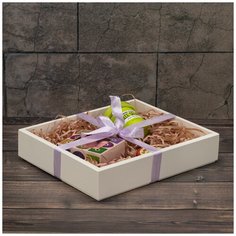 Ящик подарочный большой белый Мастер Рио