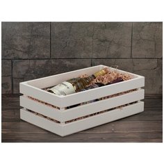 Ящик для хранения и декорирования малый белый Мастер Рио