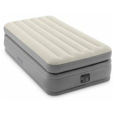 Кровать надувная INTEX 64162 DURA- BEAM PRIME COMFORT ELEVATED, со встроенным насосом 220В, 99x191x51 см