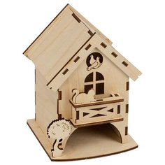 Заготовка для декорирования Mr. Carving "Чайный домик. Дача с кошечкой", 14x11 см, арт. ВД-660