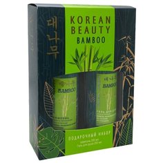 Korean Beauty Набор подарочный Bamboo Бамбук (шампунь 250 мл + гель для душа 250 мл) Festiva