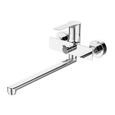 Смеситель для ванны DEVIDA, с поворотным изливом и встроенным поворотным дивертором DVS1223-14