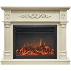 Электрокамин RealFlame Silvia 26 WT с Moonblaze Lux BL S