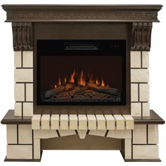 Электрокамин RealFlame Stone 24 AO c Kendal 24