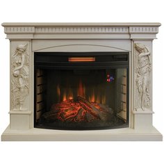 Электрокамин RealFlame Diva 33 WT-619B с Firespace 33