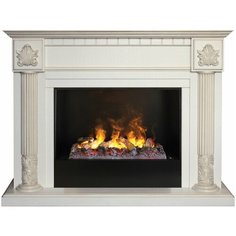 Электрокамин RealFlame Imperia 26/33 WT с Cassette 630 3D + вставка