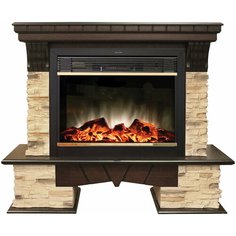 Электрокамин RealFlame Rockland 26 AO с Moonblaze brass