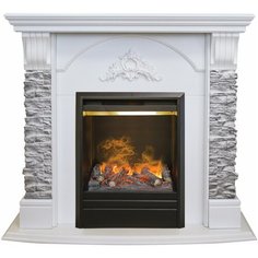 Электрокамин RealFlame Athena GR WT с Olympic 3D
