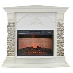 Электрокамин RealFlame Athena Corner GR WT с Irvine 24