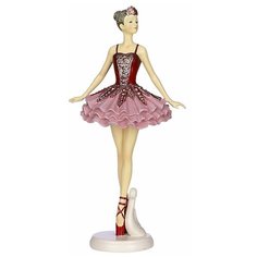 Статуэтка балерина розелла (стоящая), полистоун, 7.5х21.5 см, Edelman 1082172