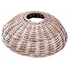 Плетёная корзина виллаж для декорирования основания елки, белёное дерево, 62х18 см, National Tree Company 31HROAGW62