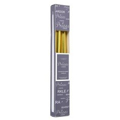 Свечи столовые романтика, золотые, 2.15х25 см (упаковка 2 шт, Koopman International ACC673900