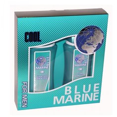 Набор подарочный косметический для мужчин Blue Marine Cool mini (шампунь 250 мл + гель д/душа 250 мл) Festiva