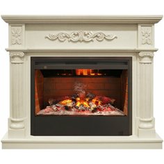 Электрокамин RealFlame Silvia 26 WT с Helios 26 3D