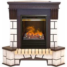 Электрокамин RealFlame Stone new Corner (угловой) AO с Olympic 3D