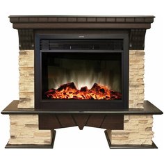 Электрокамин RealFlame Rockland 26 AO с Moonblaze black