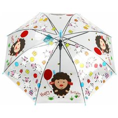 Зонт Amico 118526 прозрачный Альпака, счастливый барашек