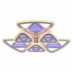 Светодиодная люстра 8016/3+3 NKL 150W+72W BL+YL Profit Light