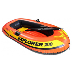 Надувная лодка Intex Explorer-200 (Set), 185х94х41 см, арт. 58331,
