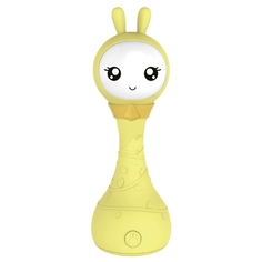 Интерактивная развивающая игрушка alilo Умный зайка R1+ Yoyo, желтый