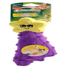 Дарэлл 2411 игрушка для кошек меховой мячик 7см (туба) (18 шт)