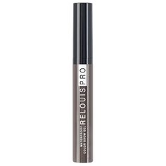 Relouis Гель для бровей Pro Waterproof Color Brow Gel 04, dark brown